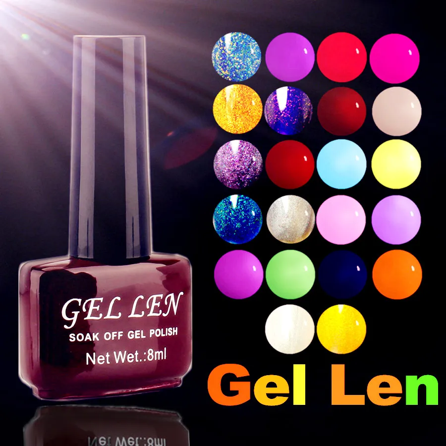 Гель лак для ногтей Долгое 8ML Soak Off Gel Настроение лака последней моде 300 Цвета