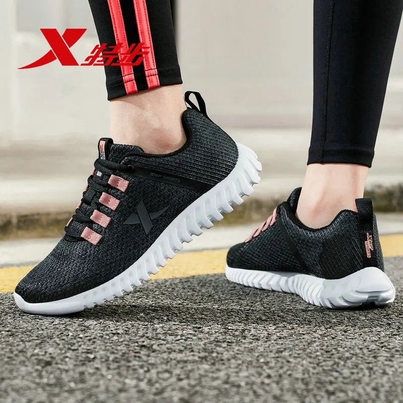 Xtep женская обувь для бега летняя спортивная АМОРТИЗИРУЮЩИЕ НЕСКОЛЬЗЯЩИЕ