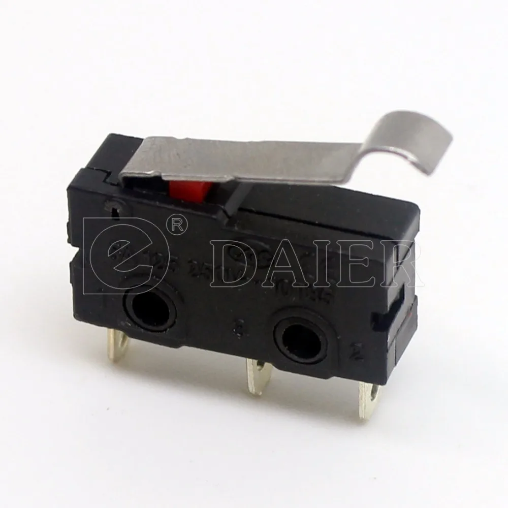 10 шт./лот SPDT мгновенного микро выключатели KW4 Z4F150 5 ампер 125VAC 150GF T85 черные дуги