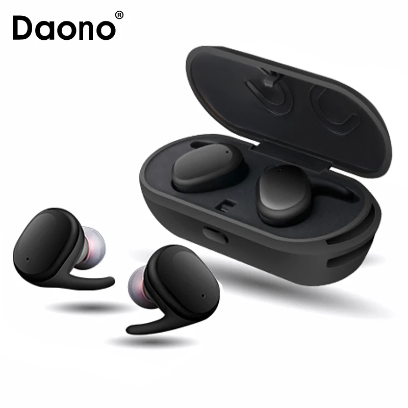 DAONO Bluetooth наушники с сенсорным управлением TWS True беспроводные 4 1 стерео зарядной