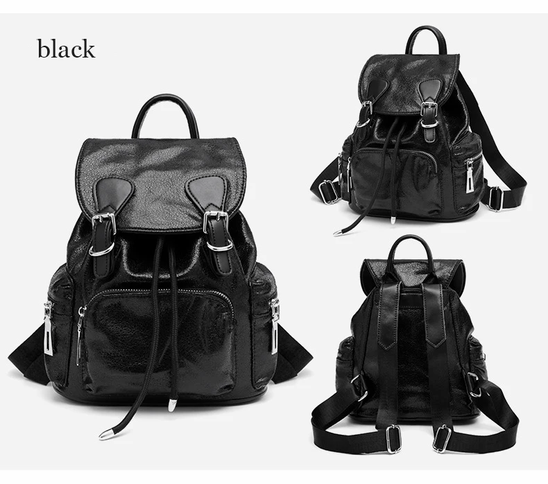 Женские рюкзаки из натуральной кожи, винтажные маленькие рюкзаки из воловьей кожи для девочек, школьный рюкзак в консервативном стиле, качественный мини-рюкзак