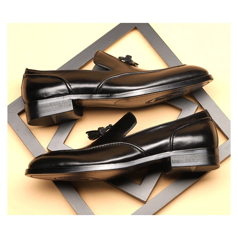 COSIDRAM высокое качество весна осень под заказ деловая обувь для мужчин британский