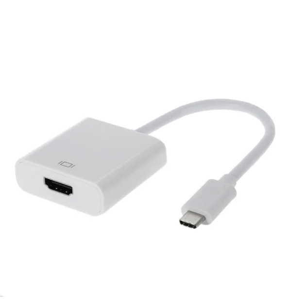 20 см HDMI видеоадаптер кабель usb 3.1 Type c штекер гнездо адаптер Соединительный шнур