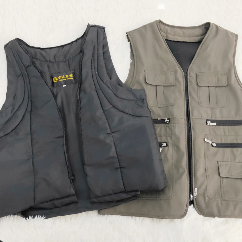 Новинка модный мужской жилет из овчины съемная одежда натуральной кожи костюм