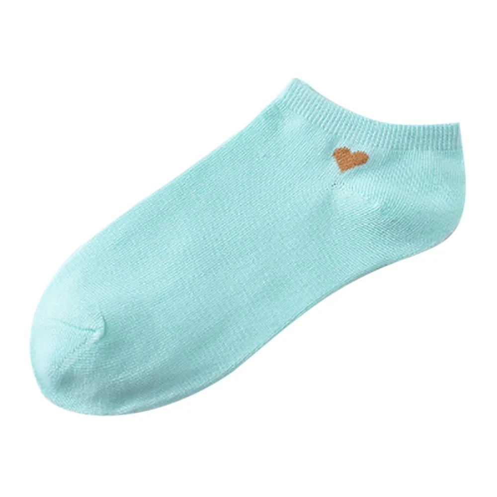 Модные милые носки с сердцем повседневные женские хлопковые для работы модные