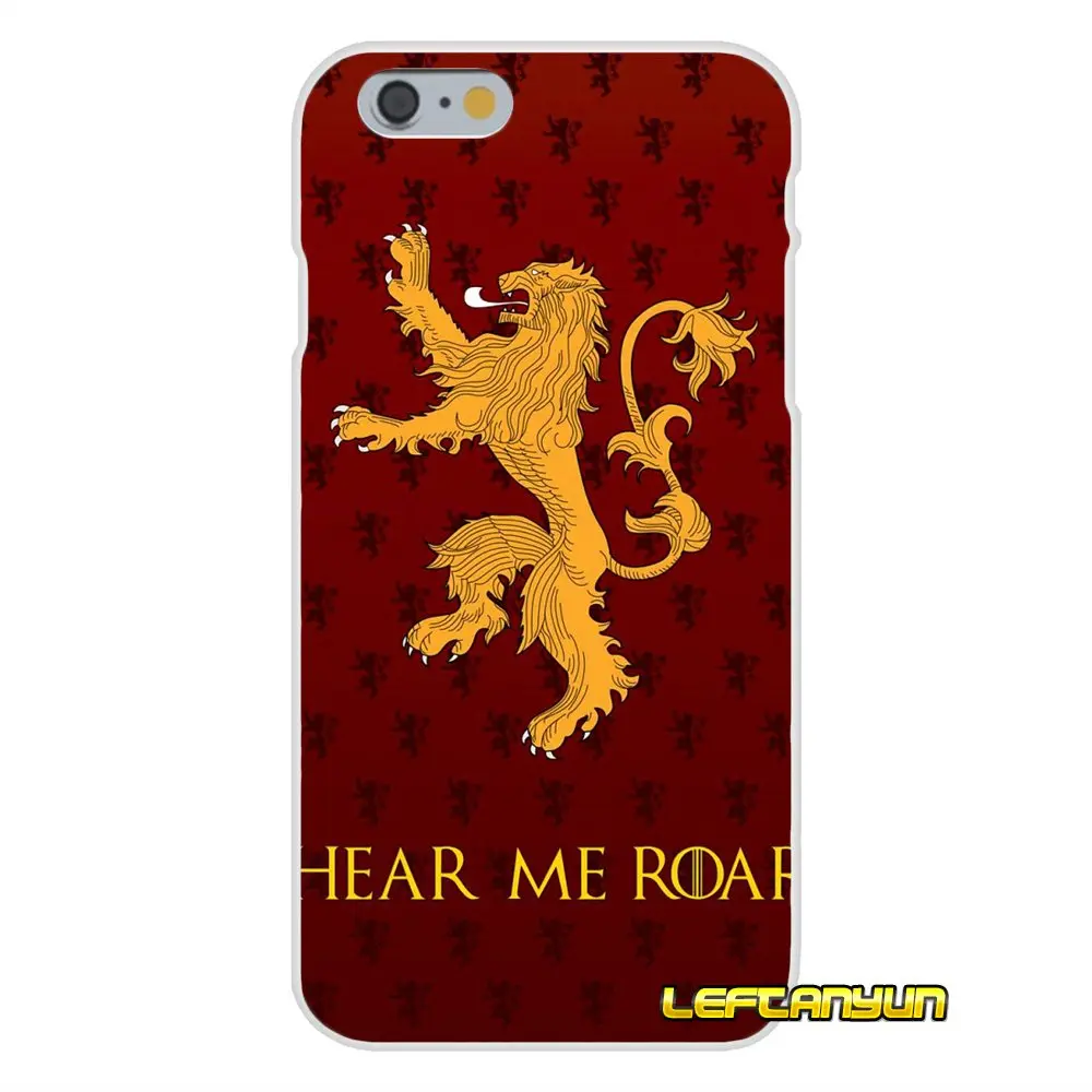 Игра престолов Lannister Логотип для Huawei P8 P9 P10 Lite 2017 Honor 4C 5X 5C 6X Mate 7 8 9 10 Pro Аксессуары