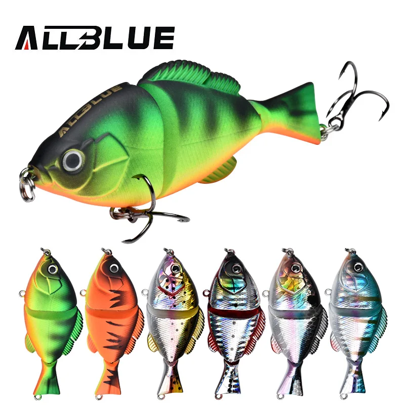 

ALLBLUE OUTLANDER 80SS Joint Fishing Lure 80MM 15G Slowly Sinking Swimbait Vib Wobbler Minnow Artificial Bait Bass Pike Tackle