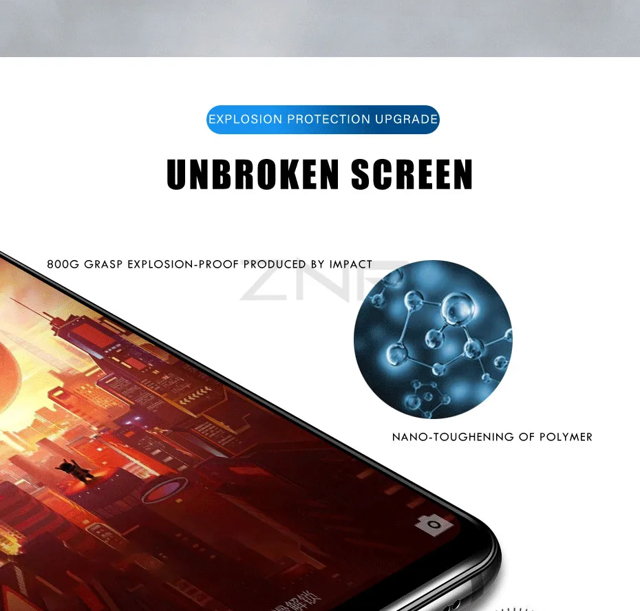 ZNP 9D Экран протектор Стекло для Xiaomi mi 9 SE A1 6X 5X полное покрытие защитный закаленное Стекло для Xiaomi mi 8 A2 Lite mi фильм 9