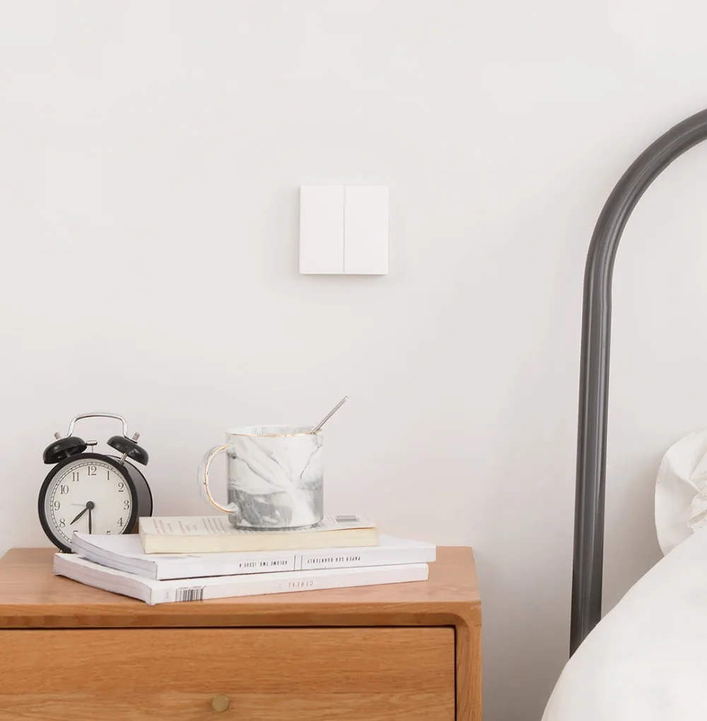 Беспроводной Выключатель Zigbee Aqara смарт-светильник Обновленная международная