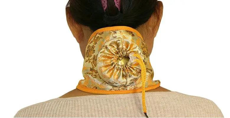 Массажный мокса для шеи массажер инструмент здоровья тела моксибюст сумка