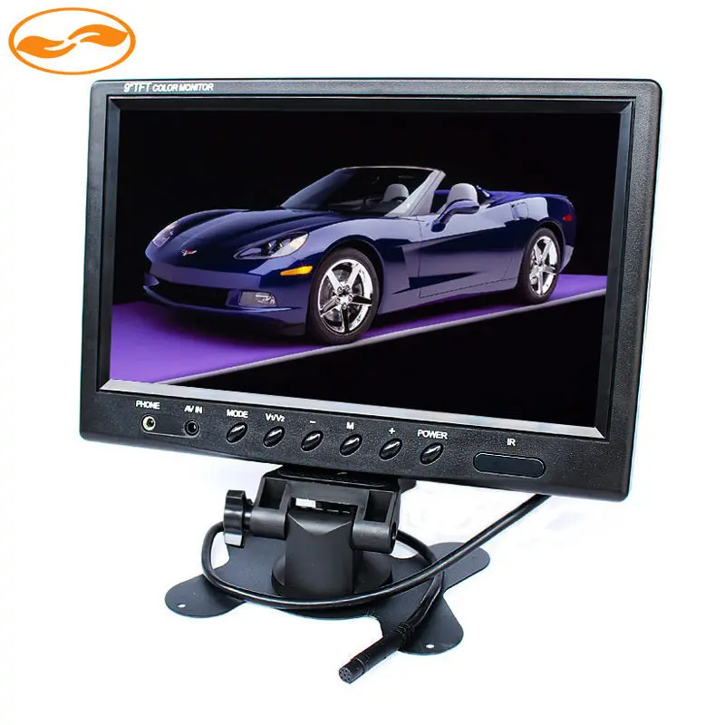 GreenYi 9 дюймов 800*480 TFT LCD цветной экран подголовник дисплей автомобильный монитор с