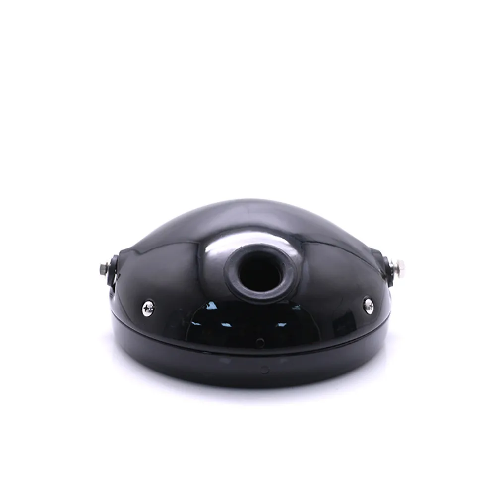 Универсальный мотоцикл черный хром 7 &quotФара корпус Блок Крепление для Harley Softail