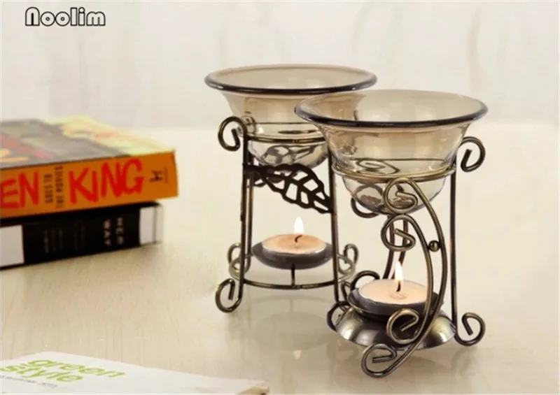 Подсвечник ароматический из железа в европейском стиле|aroma burner|oil burneroil burners