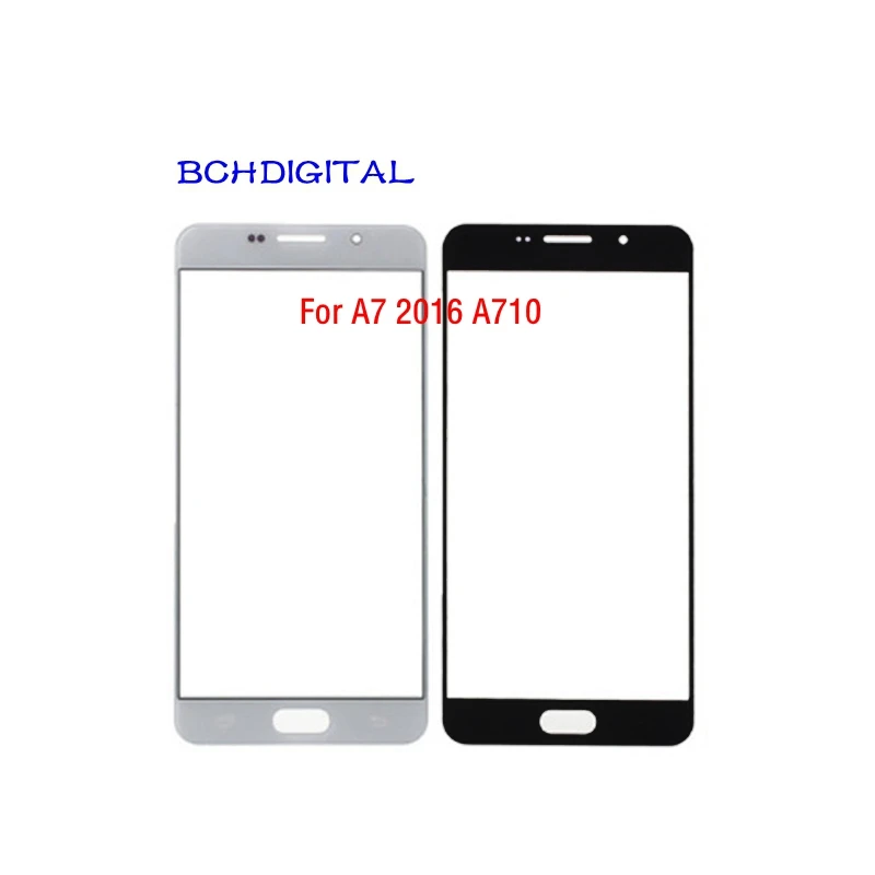 S078 для Samsung Galaxy A7 2015 A700 2016 A710 2017 A720 ЖК внешний сенсорный экран переднее стекло