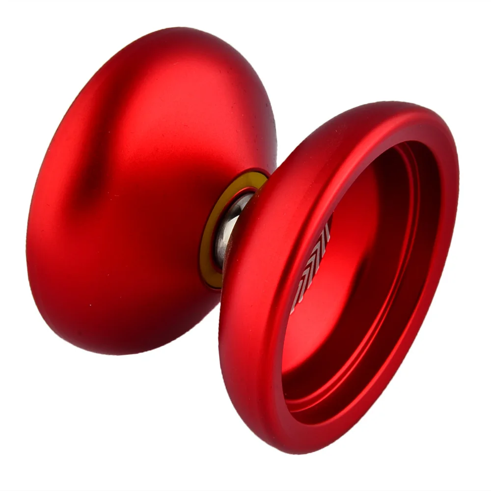 Красный MAGICYOYO Новая мода магический йойо N12 Professional усовершенствованный алюминиевый YO-YO Классические игрушки Рождественский подарок для детей - Цвет: Красный