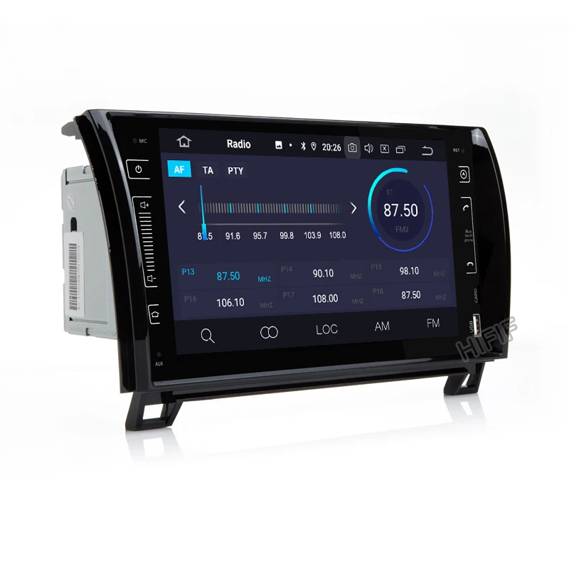 PX6 9 "IPS DSP экран Android 10 4G 2 DIN Автомобильный GPS для TOYOTA Sequoia Tundra без DVD плеера Радио