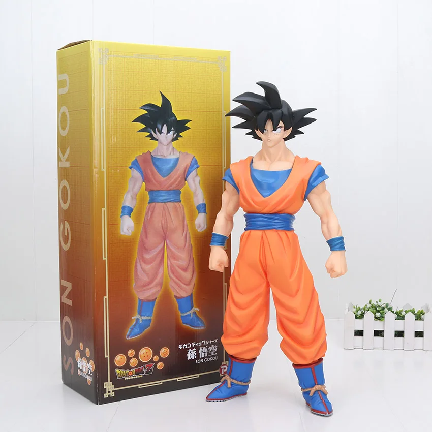 44 см Большой размер Dragon Ball Z Son Goku фигурка Супер Saiyan Buu сборный Cel Dragon Ball фигурка ПВХ Коллекция Модель игрушки