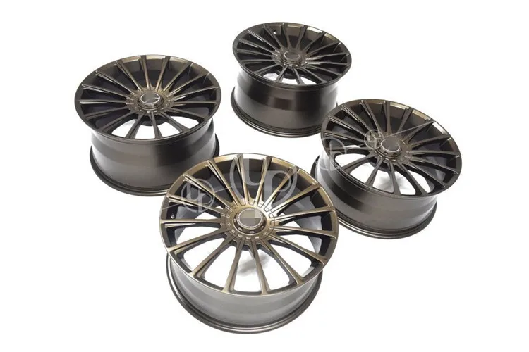 S class w222 S63 S65 Forged steel rims for S class w222 to S63 S65 style steel material wheels 20 inch Golden color