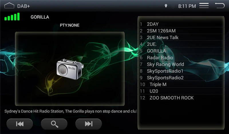 Android автомобильный DVD USB DAB+ радио тюнер цифровой аудио вещательный приемник