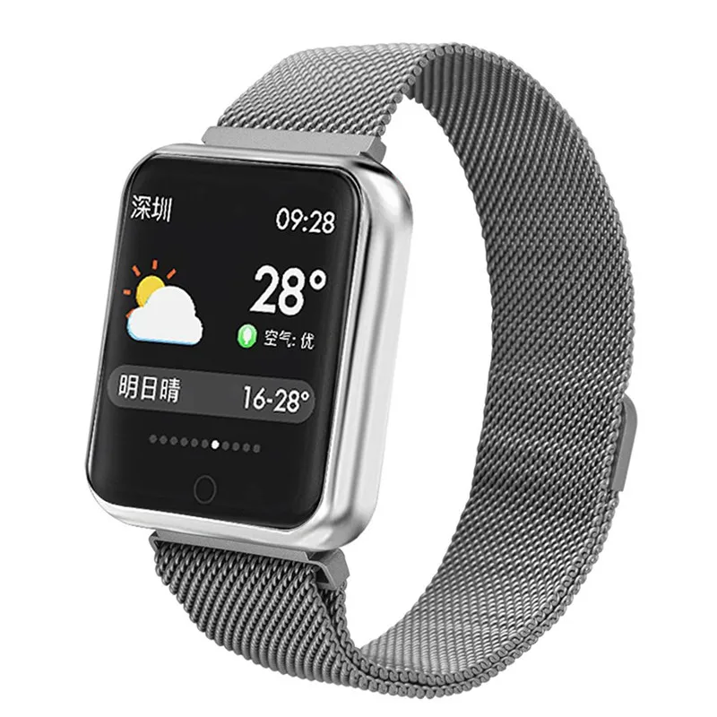

P68 Fitness Bracelet Activity Tracker Heart Rate Monitor Blood Pressure Smart Watch Women Sports Smartwatch For Ios Android