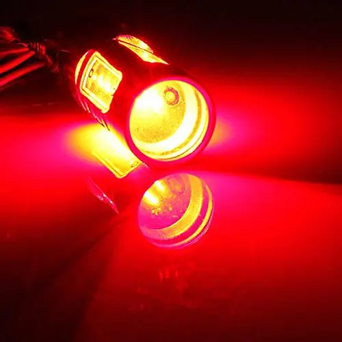 Комплект из 2 предметов высокого Яркость 7 5 W S25 1156 BA15s красный P21W 382 12V