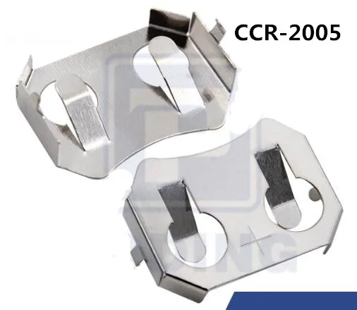 CR2032 выступающий батарейный контакт CR2020 держатель батареи CR2025 батарейный зажим SMT THM CCR-2002 CCR-2003 CCR-2004 - Цвет: CCR-2005