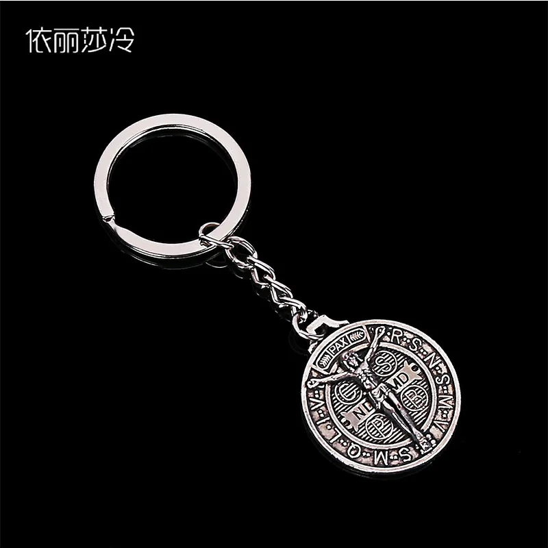 Религиозный Святого Бенедикта брелок в виде креста Бенедикт амулет медаль