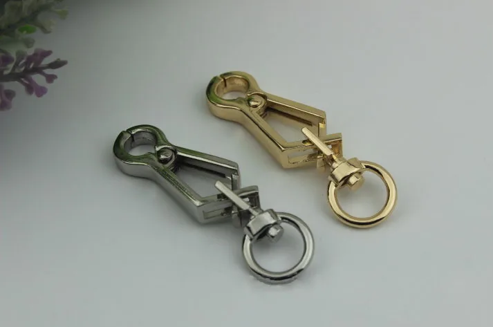 

10pcs/lot 2 kinds of color lobster clasp straps hang bag hook dog buckle connect button luggage hardware accessories