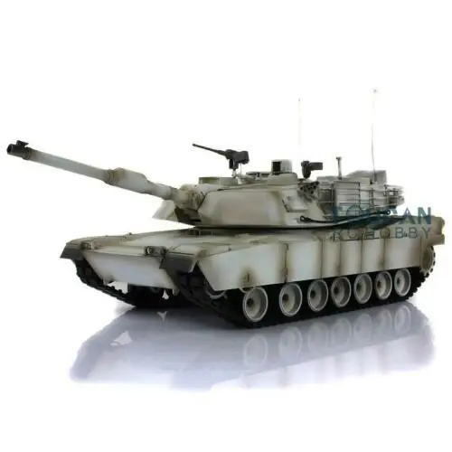 

Henglong 1/16 Snow TK 6.0S Upgrade Abrams RC Tank 3918 360 Turret Barrel Recoil TH12970