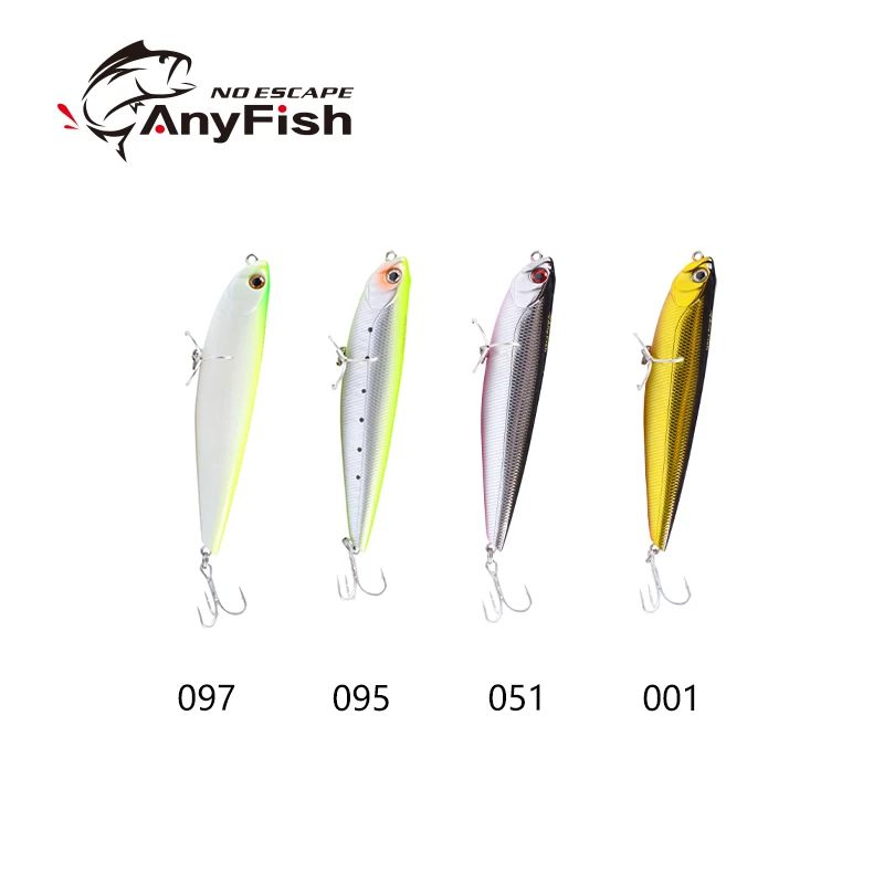 ANYFISH STAR PENCIL 100SL плавающая приманка для рыбалки жесткие приманки 10 см 12 9 г с 2