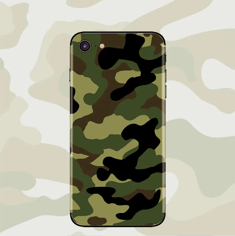 Наклейка s для iPhone X XS XR XSMAX пленка защитная крышка наклейка s Наклейка для телефона плакат камуфляжная серия