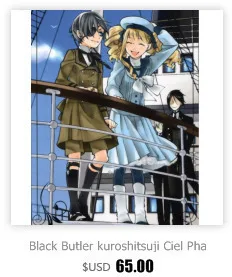 Черный Дворецкий Kuroshitsuji Ciel Phantomhive костюм Emboitement Sebasti Kuroshitsuji аристократ Косплей Костюм