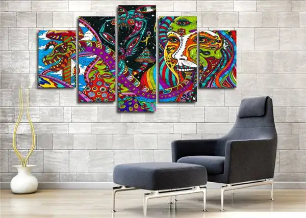 Hd печатная Абстрактная Картина на холсте украшение комнаты печать плакат