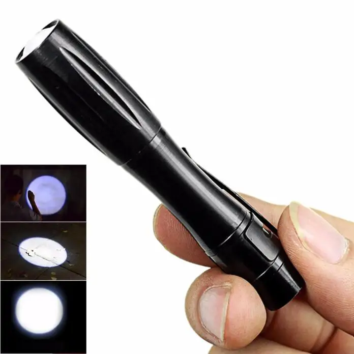 Mini 1200LM High Power Torch Q5 LED Tactical Flashlight AAA Lamp Light Pocket Work for Emergency Lighting | Освещение