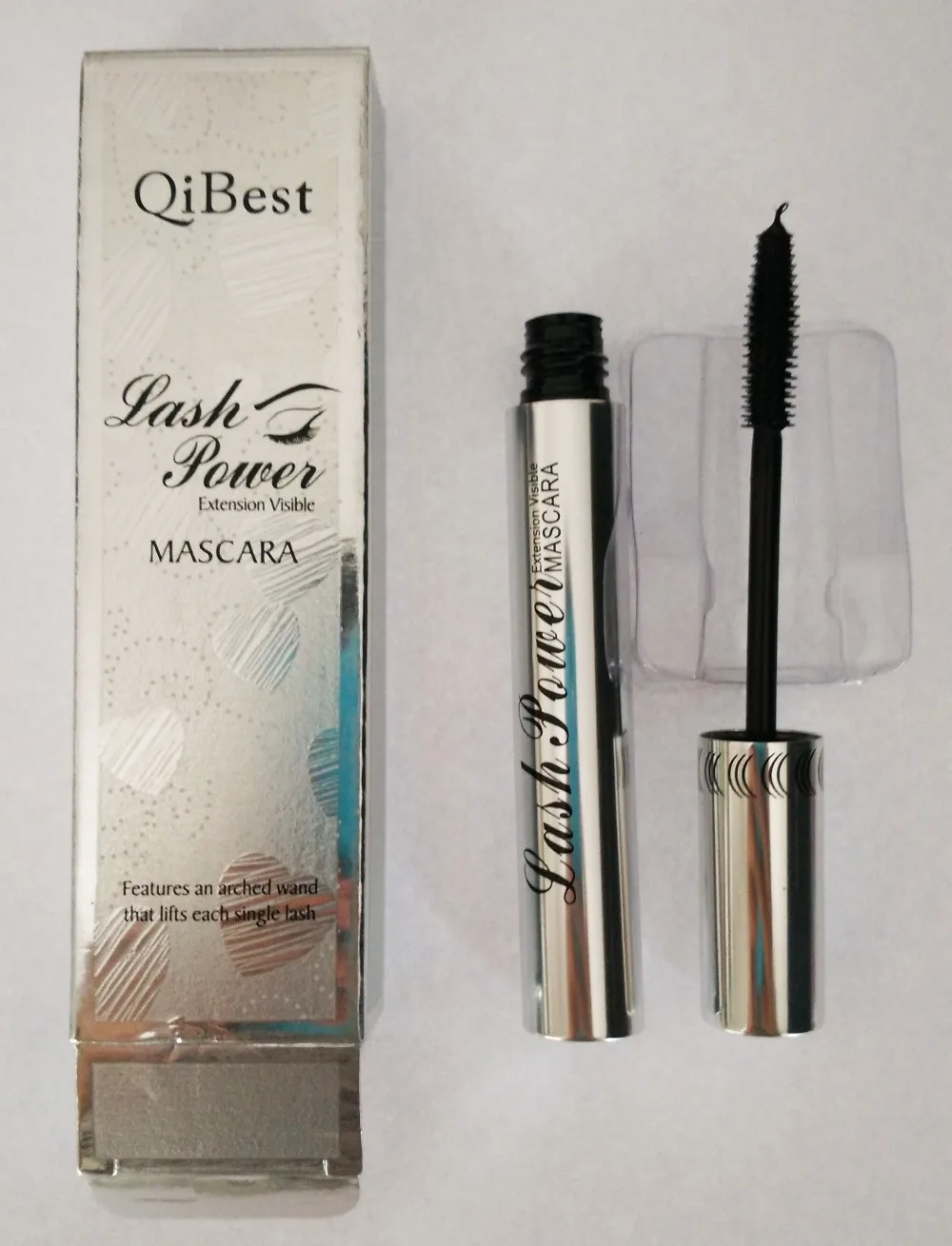Qibest Черная тушь для ресниц 3D водостойкая длинная завивки толстый Колоссальный