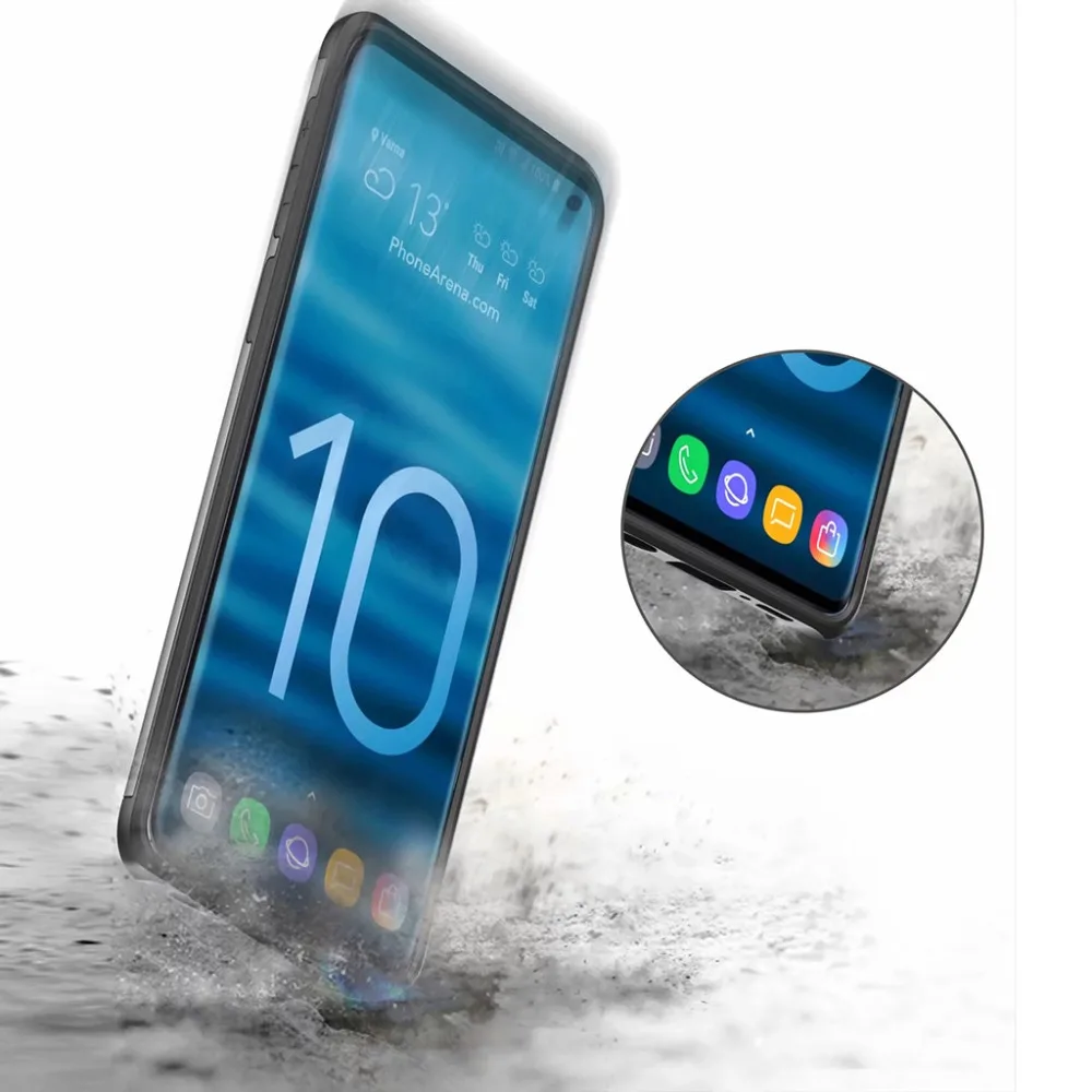 Чехол для samsung Galaxy S10 Plus, чехлы с карманом для карт, Роскошный чехол для телефона, чехол для Galaxy ys10 S10Plus S10e S 10 E 10 S, чехол для ПК, Fundas