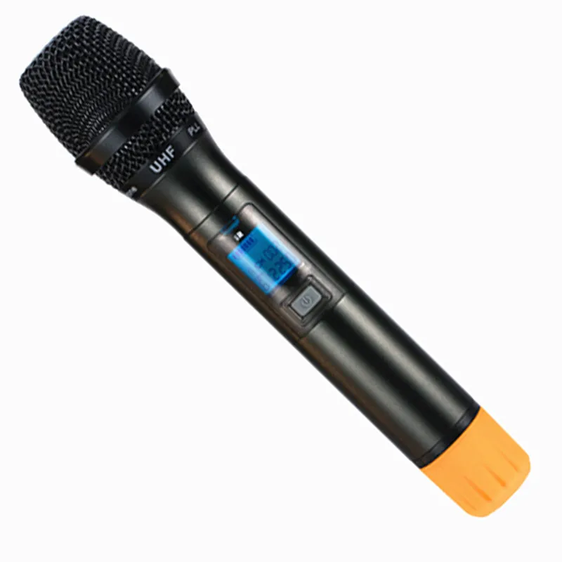 UHF 8 каналов аудио беспроводной микрофон с ручной и зажим для галстука mic