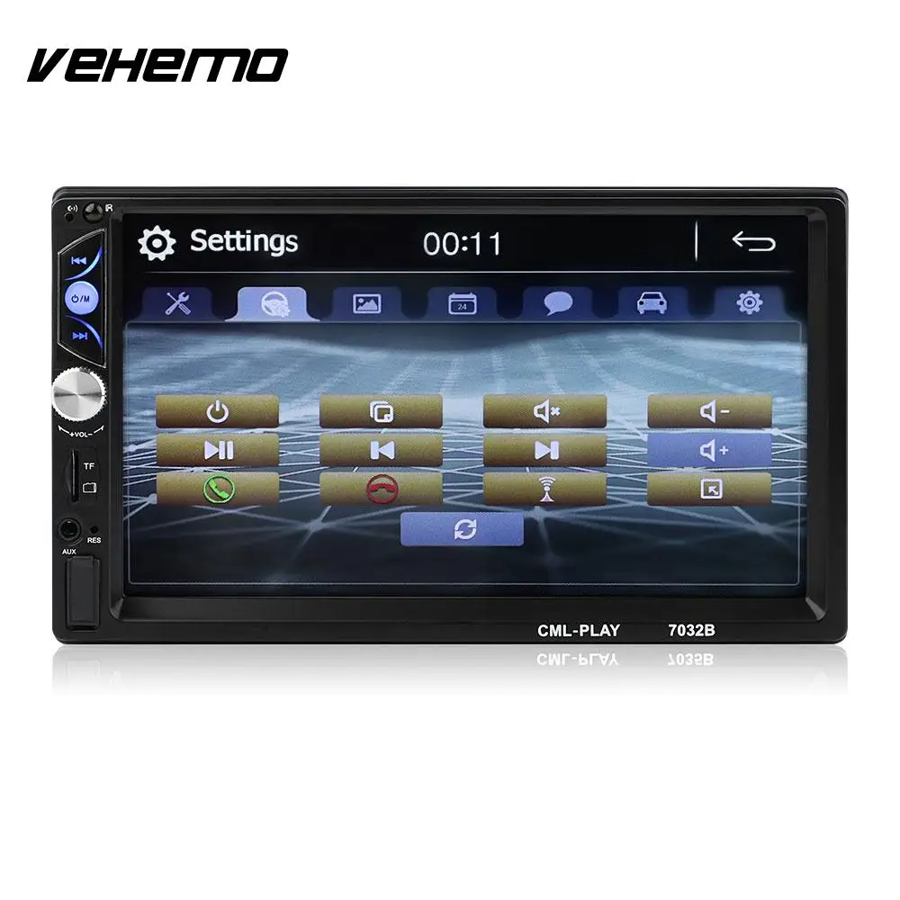 FM/USB/AUX автомобильный MP5 плеер радио авто смарт-fm-радио гибкие ЖК-дисплей Сенсорный