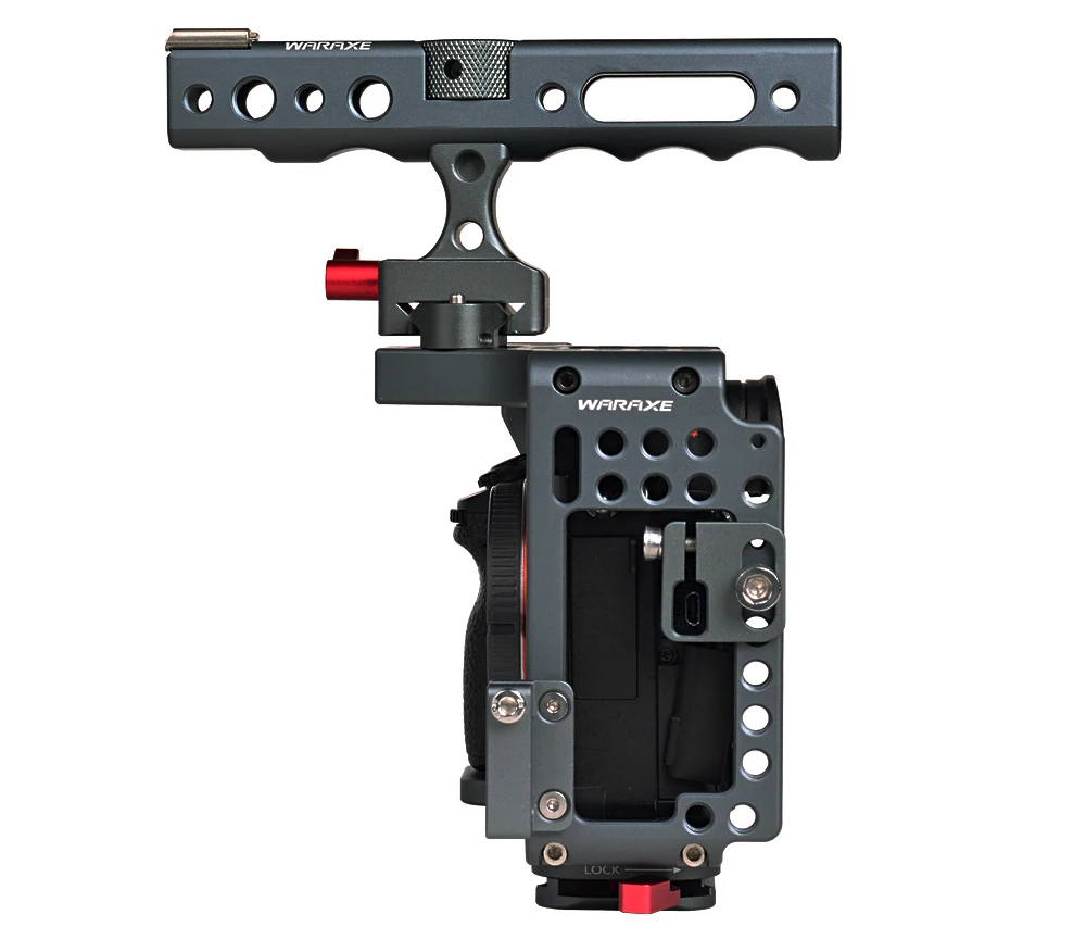 WARAXE A7R3 A73 A7III A7MIII3 реечная оснастка корзины буровые установки из sony A7RIII/A7III Камера с верхней ручкой-4151