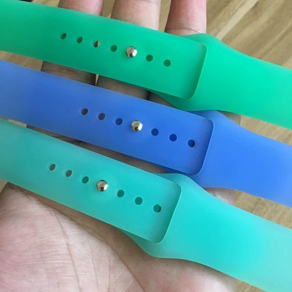 Новейшие технологии резиновая спортивный ремешок для наручных часов Apple Watch серии 1/2/3, 42 мм, 38 мм, ремешок для наручных часов iWatch, 4 40 мм 44 наручные браслет силикона