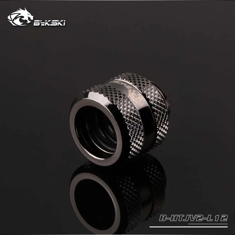 Bykski жесткие трубки фитинги для OD12mm/14mm/16mm бутик Алмазный Узор несколько цветов G1/4 ''быстрый поворот 4 уплотнения кольца гаджет V2 - Цвет лезвия: Gun