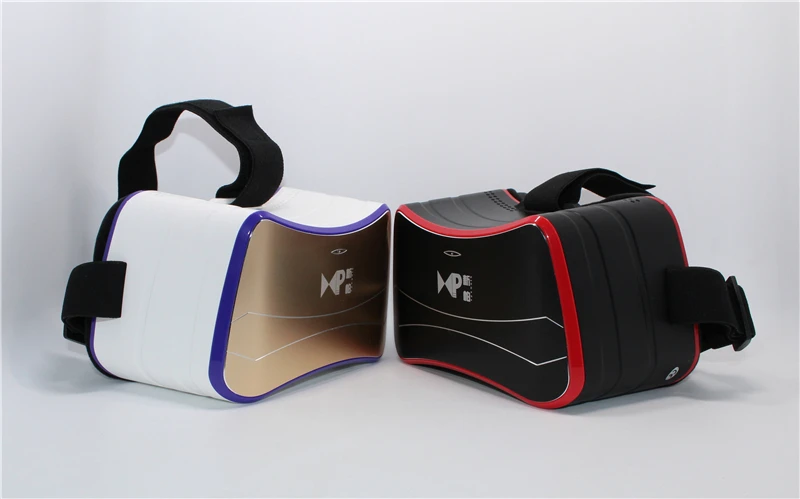 Красочные VR наушники виртуальной реальности 3D очки Android 4,4 1+ 8G четырехъядерный Wifi Bluetooth USB TF карта ips экран