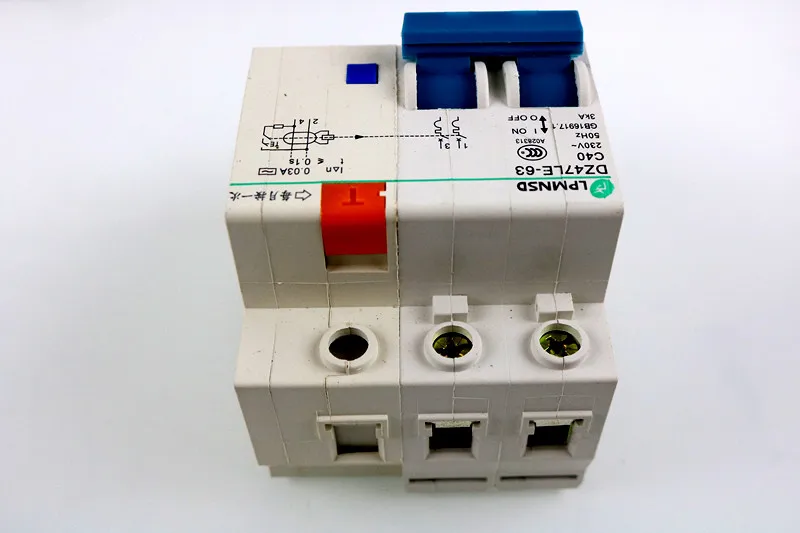 DZ47LE 2P 32A 230V ~ 50 HZ/60 HZ автоматический выключатель остаточного тока с защитой от
