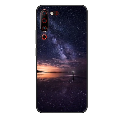 Прозрачный Чехол для lenovo Z6 z6 Pro силиконовый мягкий чехол задняя крышка для lenovo Z 6 Pro Звездные узорчатые телефонные чехлы lenovo Z6 Pro Coque - Цвет: Прозрачный