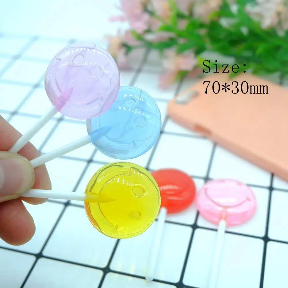 Kawaii Smile леденцы с плоской спинкой кабошоны из смолы для рукоделия телефона deco