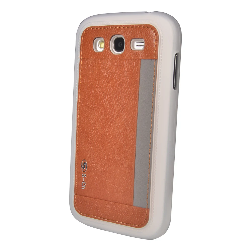 For Samsung Galaxy Grand Neo Plus i9060 Duos i9082 Silicone Back Cover S-CH Ultra Thin Soft TPU PU Leather Phone Case |
