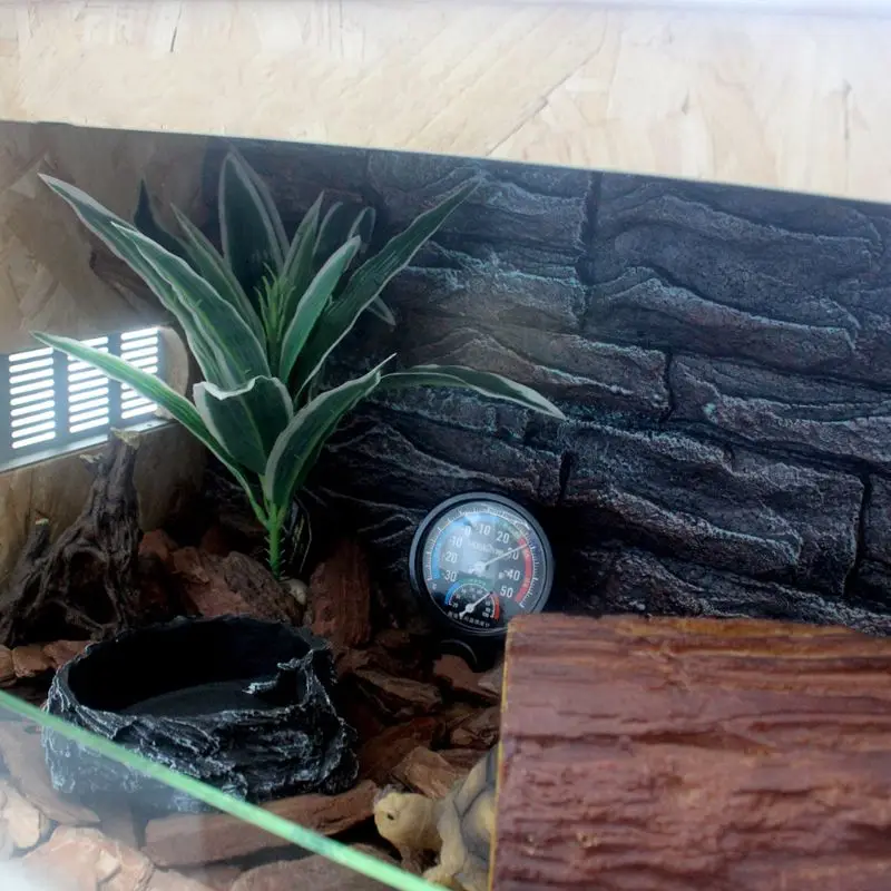Details about Temperature Thermometer Humidity Hygrometer Gauge Reptile Vivarium Tank Supplies | Дом и сад