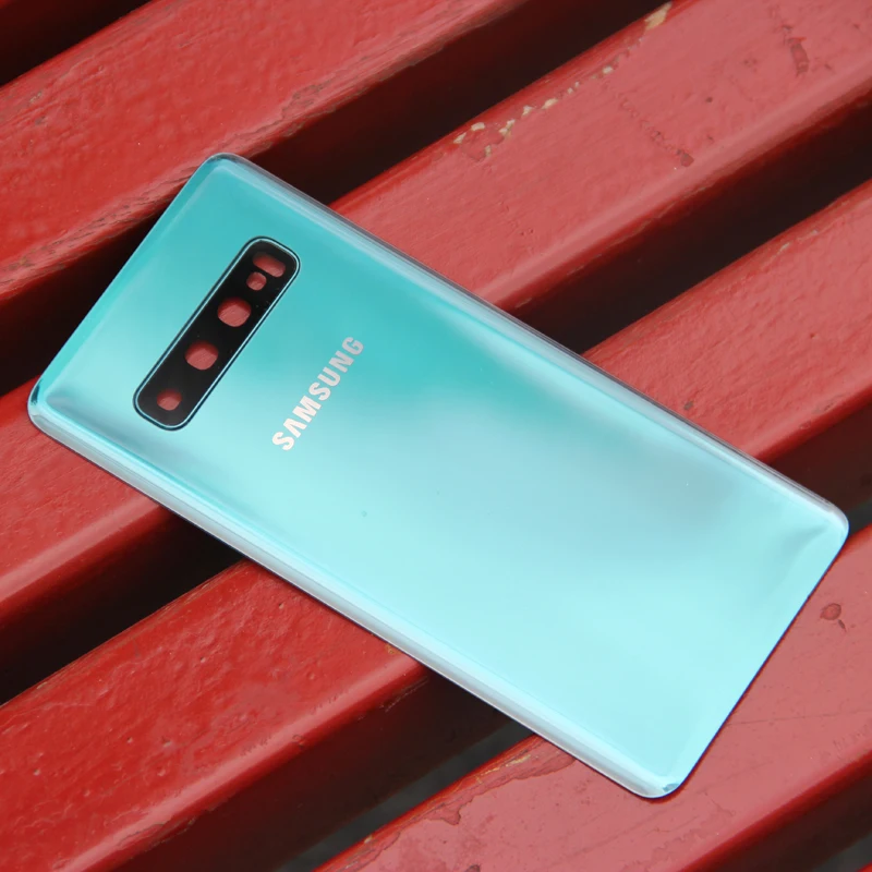 Чехол на заднюю панель samsung s, чехол на батарейку для samsung Galaxy S10 X SM-G9730 S10 Plus, SM-G9750, задний стеклянный чехол