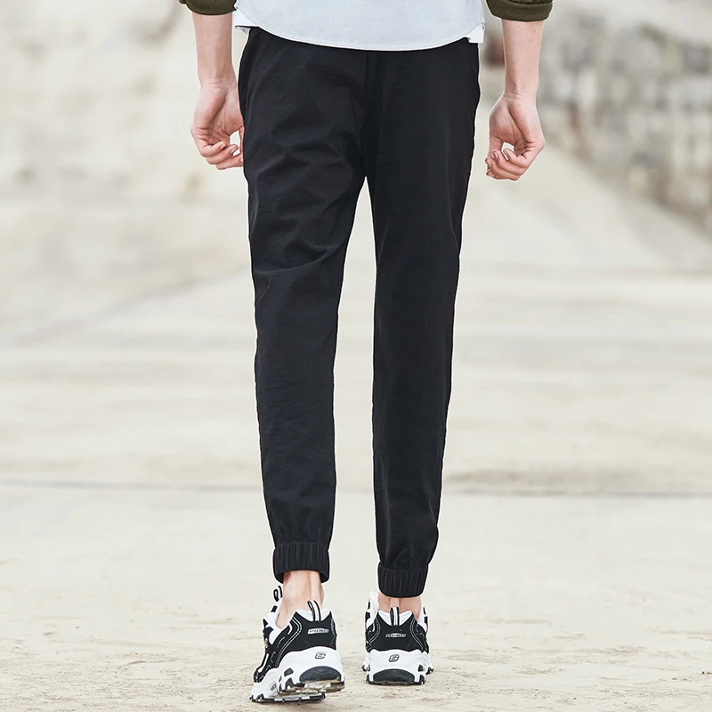 Пионерлагеря Новинка весны повседневные штаны для мужчин брендовая одежда