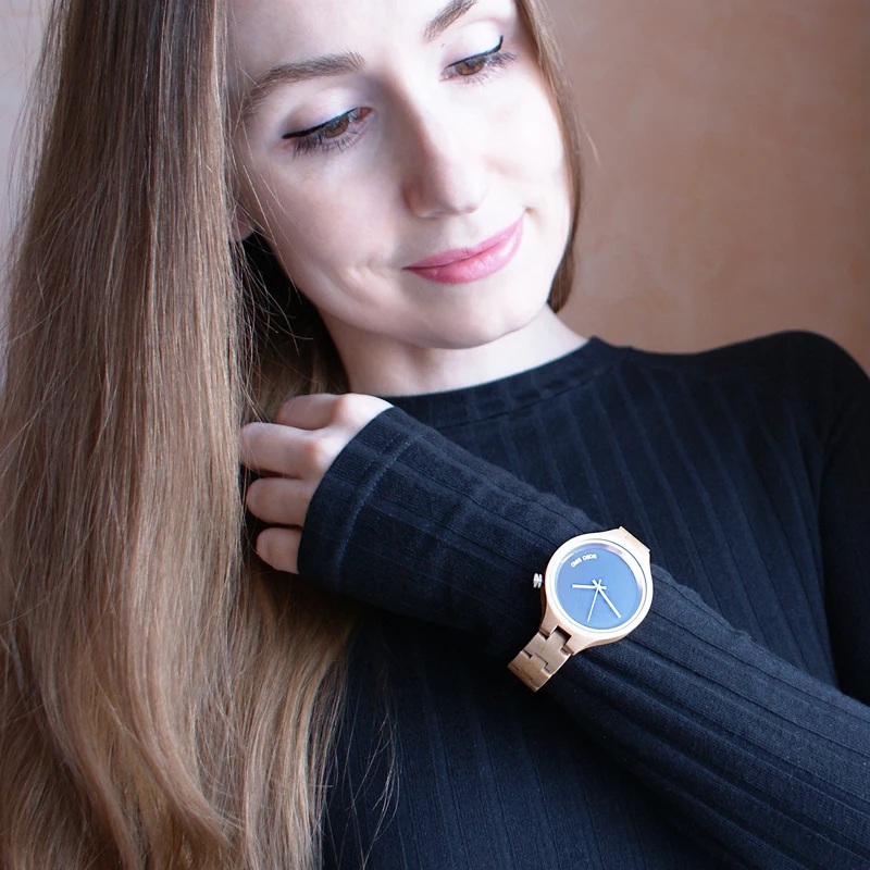 Relogio feminino 2 цвета BOBO BIRD деревянные женские часы Роскошные специальные деревянные наручные часы ручной работы для женщин Подарки C-P16